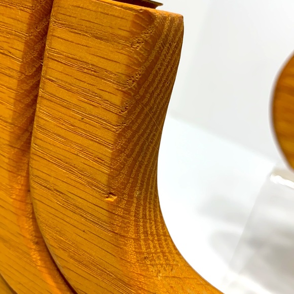 wooden swan candelabra vintage - Picture 15 of 16